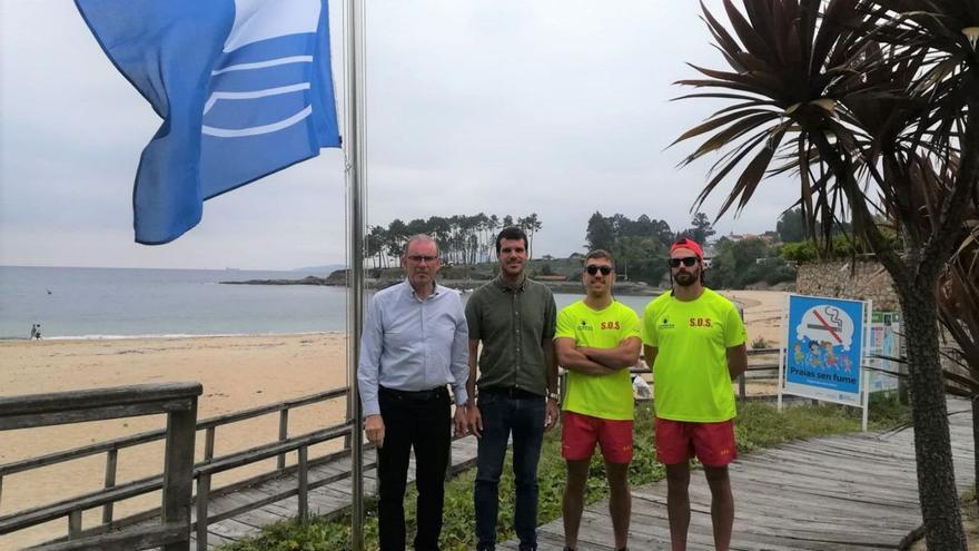 Los últimos análisis revelan buena calidad de las aguas en las playas de Perbes y Marín