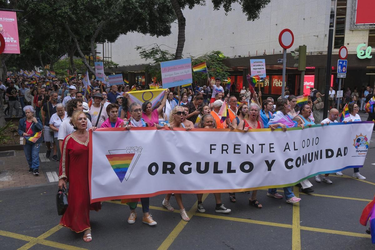 Manifestación del Orgullo Gay, Las Palmas de Gran Canaria Manifestación del Orgullo Gay, Las Palmas de Gran Canaria