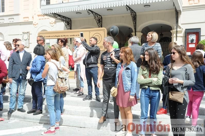 Ambiente sardinero en las calles de Murcia