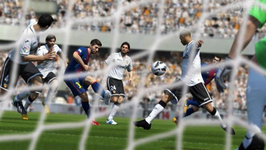 Una imagen de FIFA 14