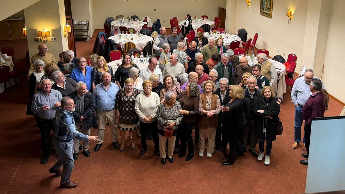 Reunión de jubilados de vitrasa