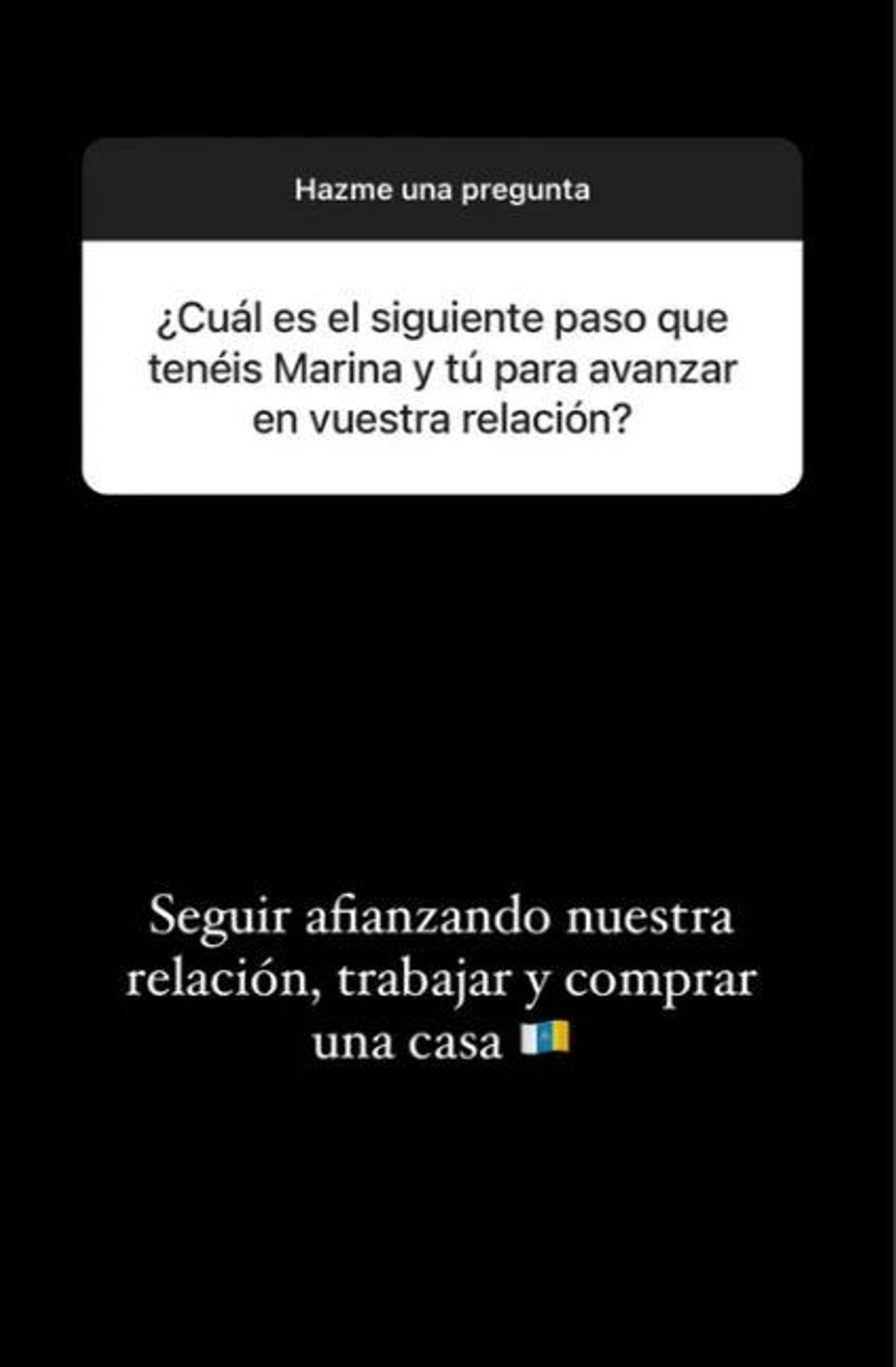 Una de las preguntas a las que ha contestado el canario en Instagram