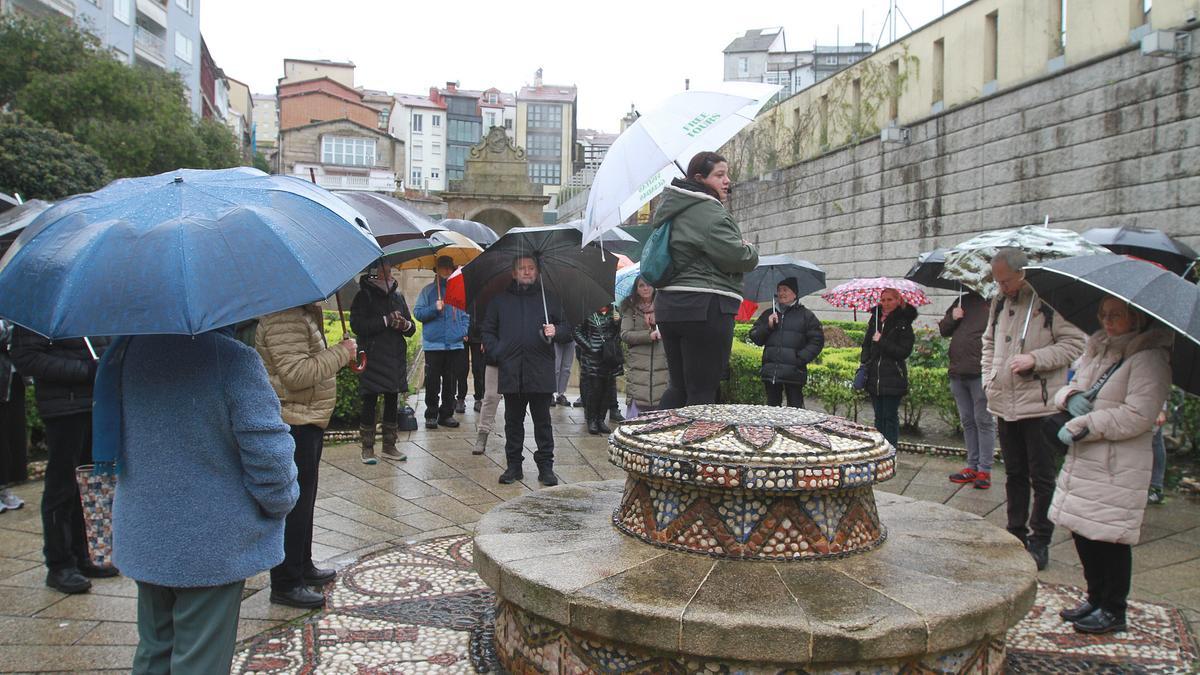 Turistas en Ourense esta Semana Santa.