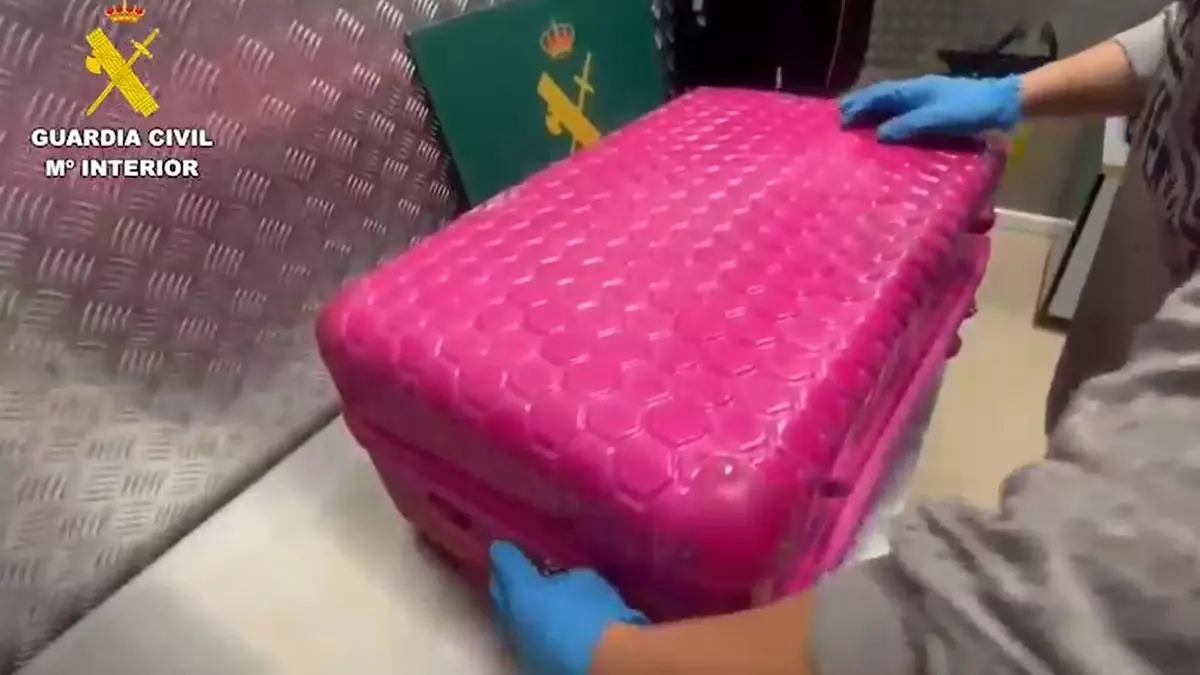 Intervenidos 170 kilos de cocaína ocultos en equipajes en el aeropuerto de Madrid