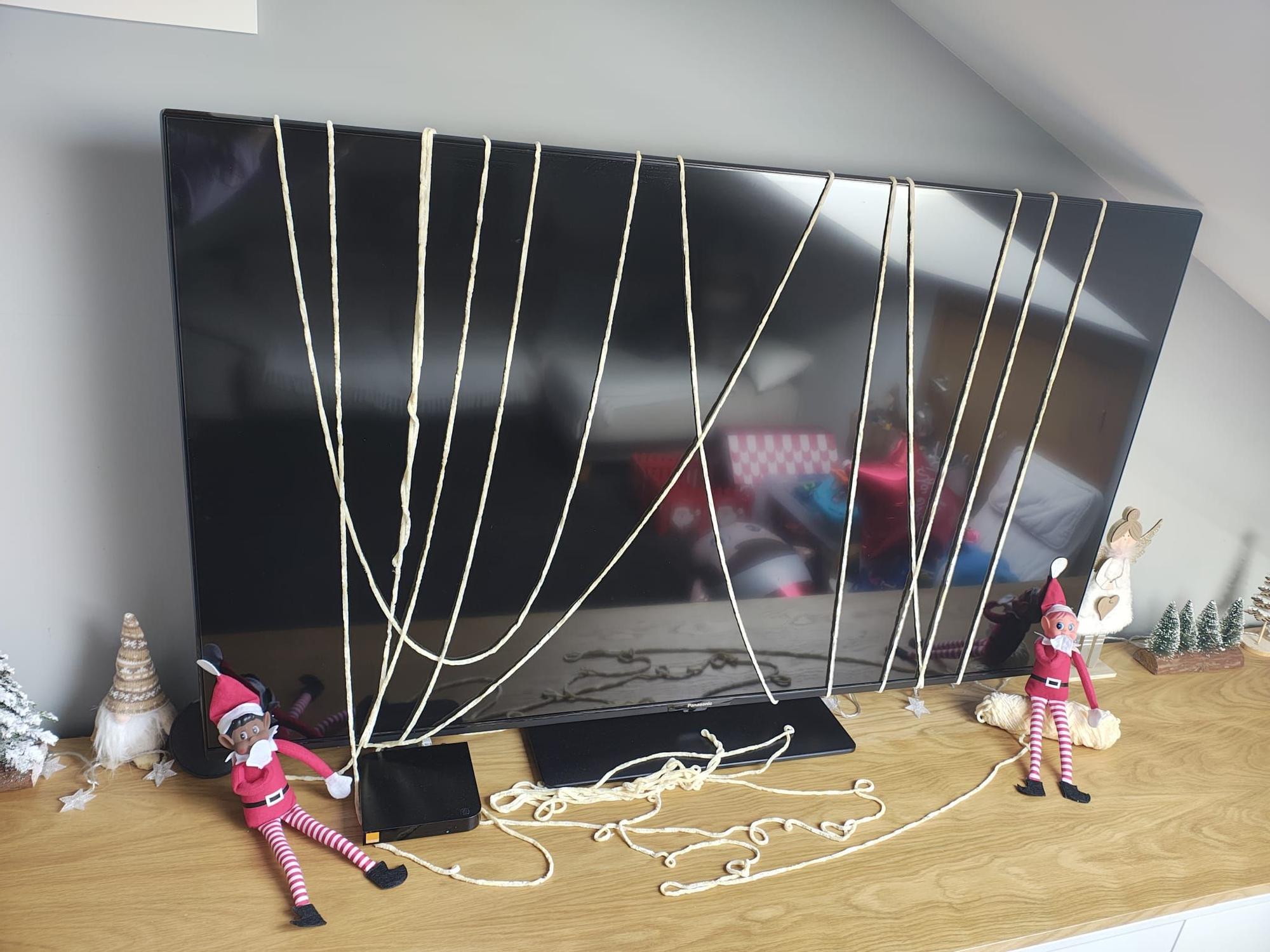 Yincana en la televisión.