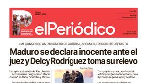 La portada de EL PERIÓDICO del 6 de enero de 2025