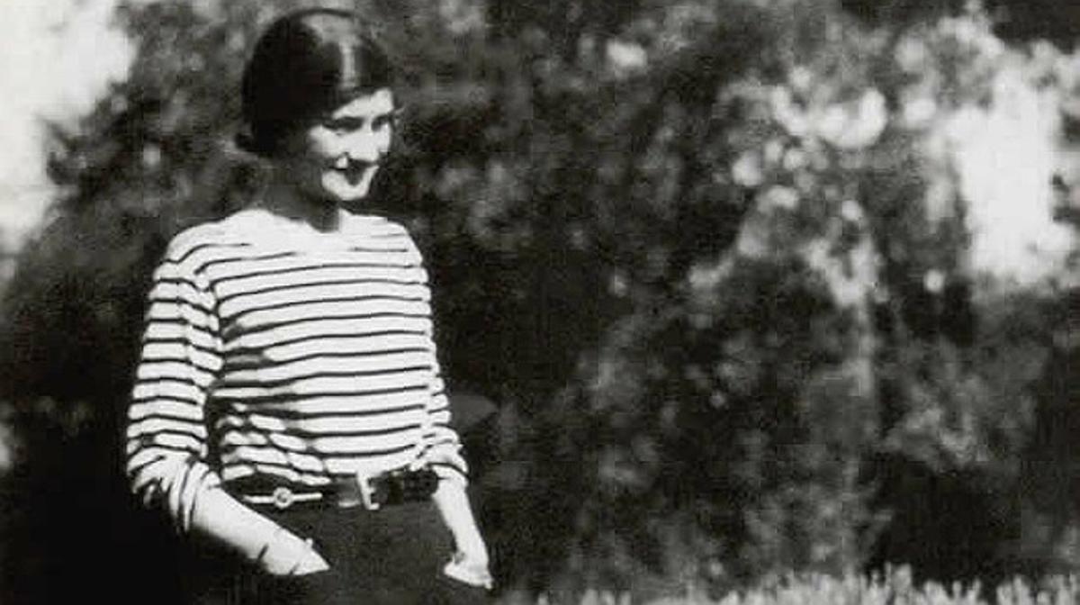 Coco Chanel en una fotografía de 1928.