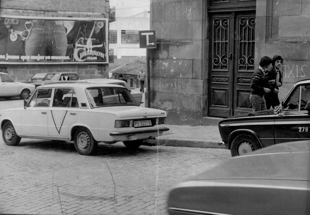 La historia del taxi de Vigo en 5 imágenes