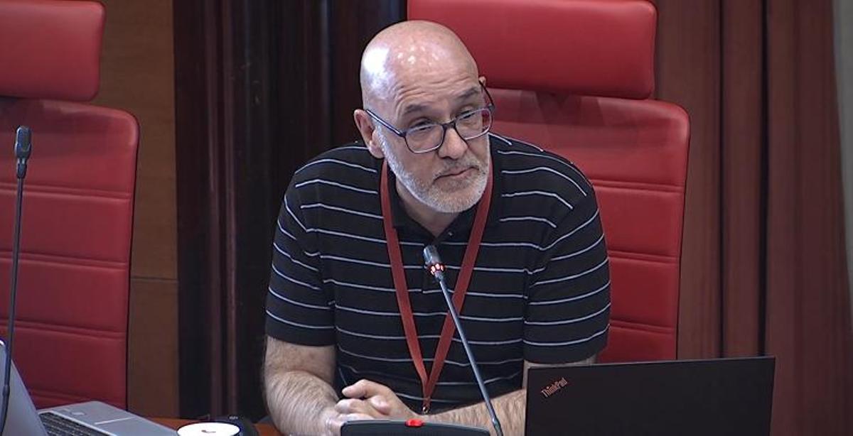 Ramon Lamiel, director del SCT, durante su comparecencia