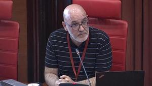 Ramon Lamiel, director del SCT, durante su comparecencia