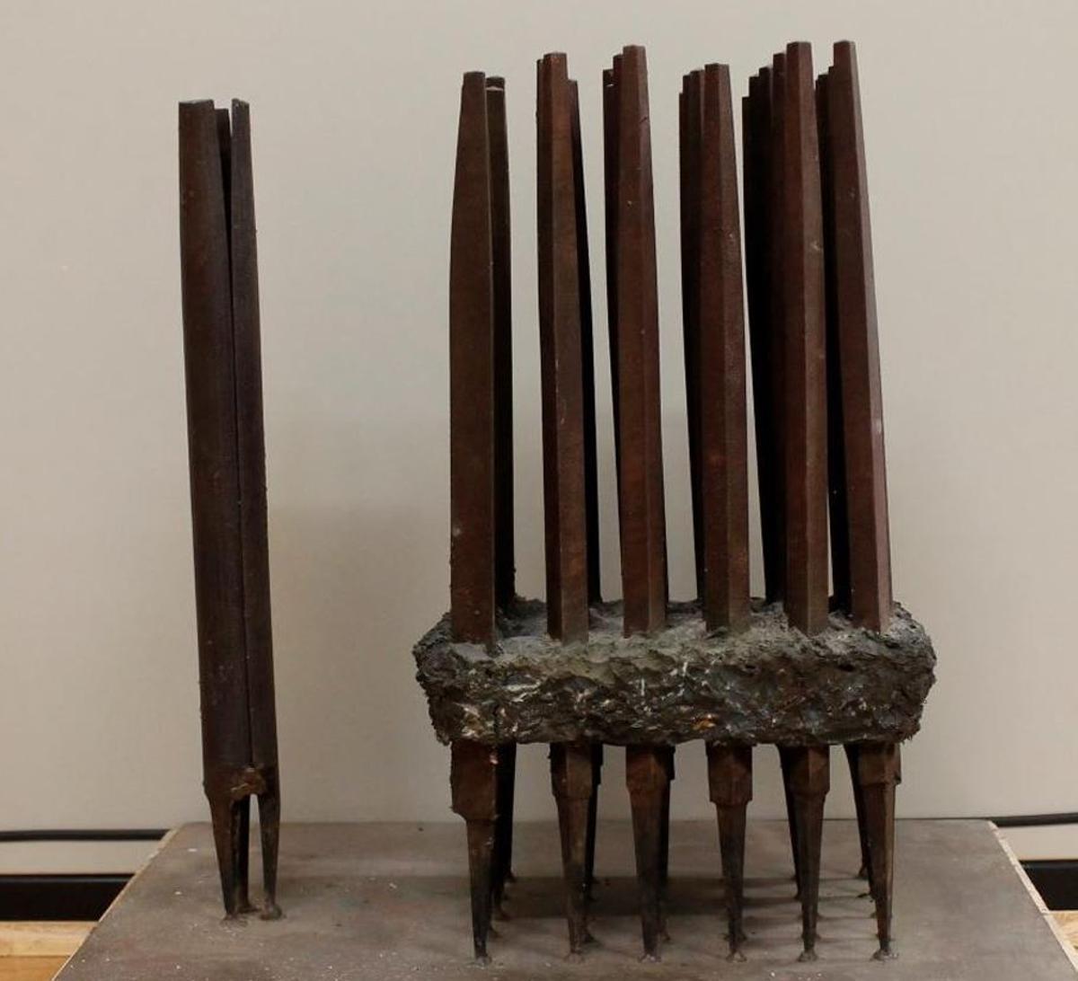 Una escultura de Sobrado.