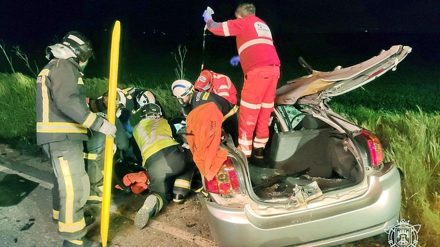 Fin de semana trágico en las carreteras de Castilla y León: tres muertos y cinco heridos en dos accidentes de tráfico