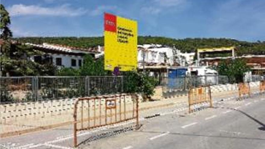 La parcel·la del carrer Eivissa que acollirà tant l&#039;escola bressol com el nou centre d&#039;atenció primària.