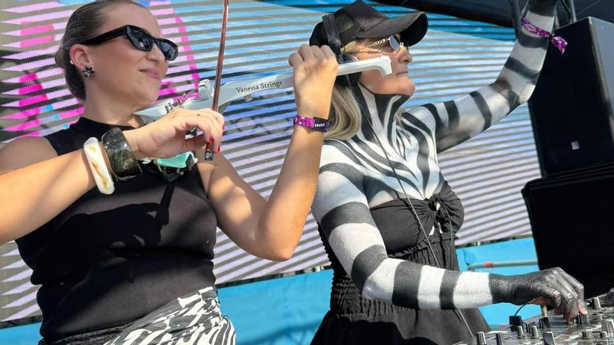 Del 'guiño cebra' de Helen Khru a la conexión de Omar Montes y Ozuna: noche de récord en Cullera