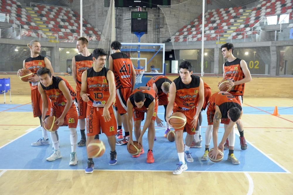 El Básquet Coruña engrasa la maquinaria en Riazor