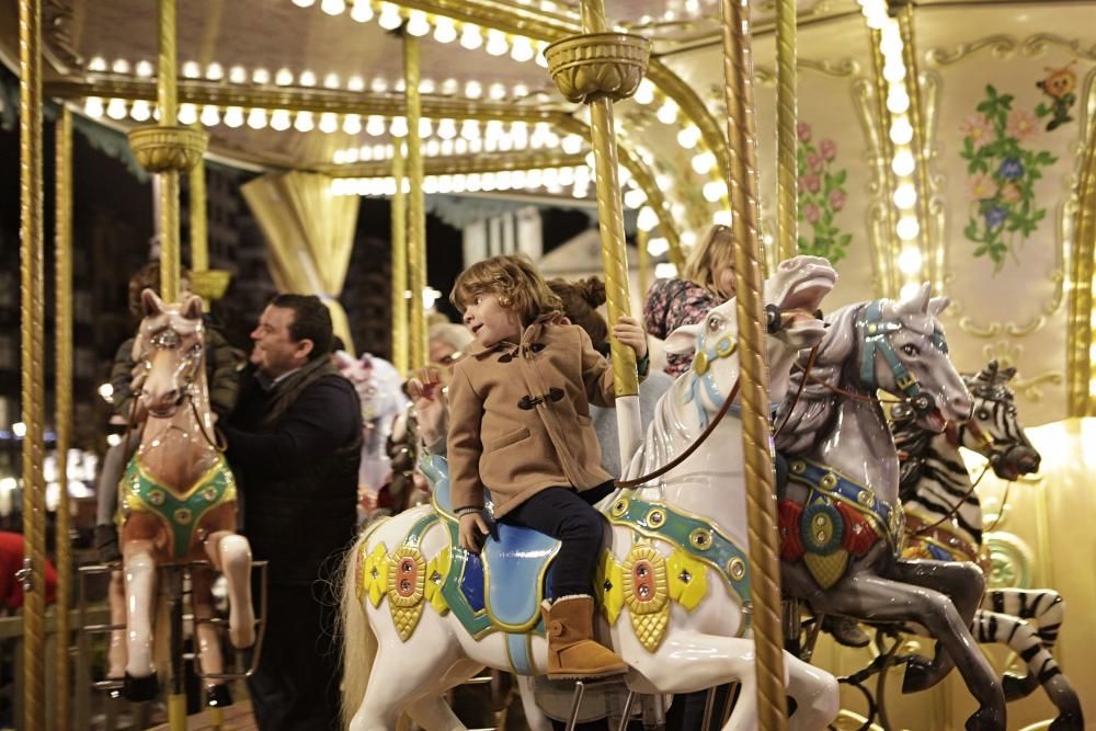 Carrusel en el paseo de Begoña