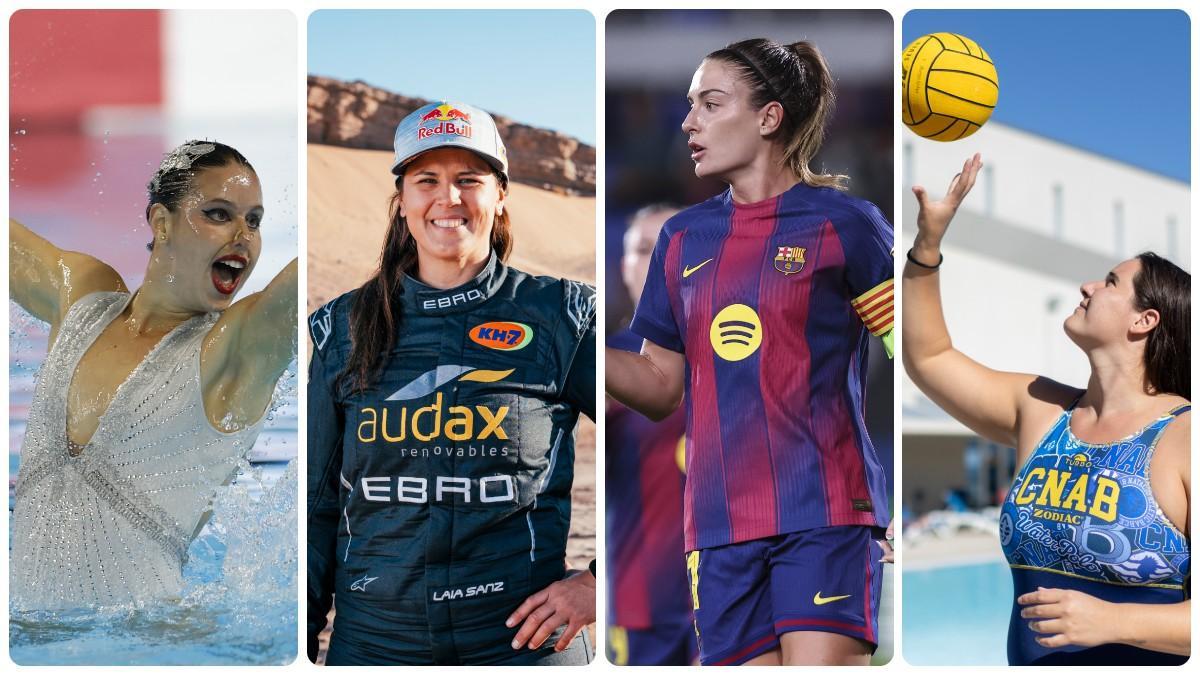 Cuatro referentes del deporte español