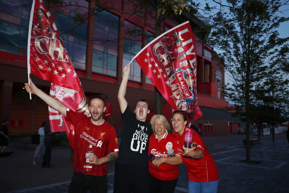 Así celebró Liverpool su Premier... en plena pandemia de coronavirus