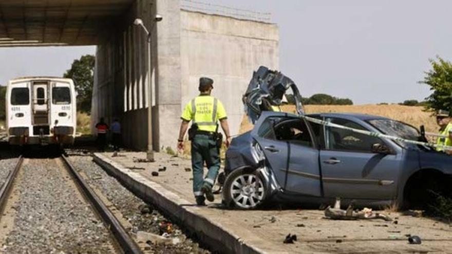 Muere una niña en un accidente en Zamora