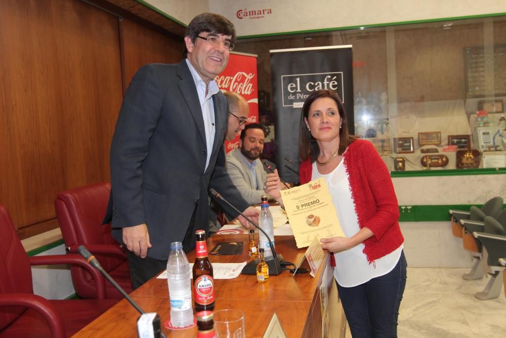 Premios de la IX Ruta de la Tapa de Cartagena