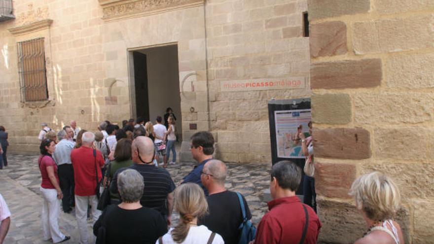 La sede del Museo Picasso, el Palacio de Bellavista, pasará a manos de la Fundación la semana próxima.