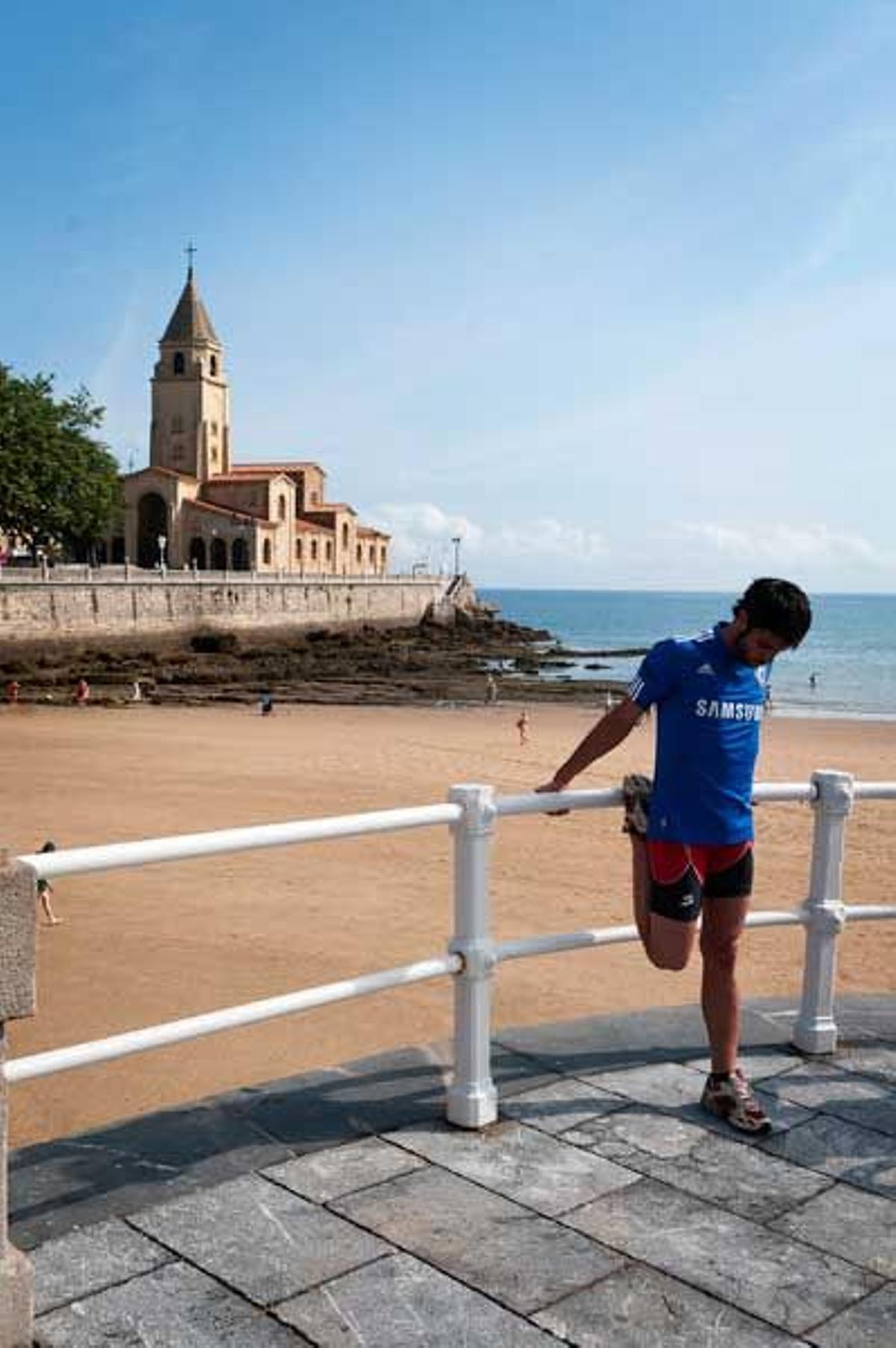 Playa de San Lorenzo.