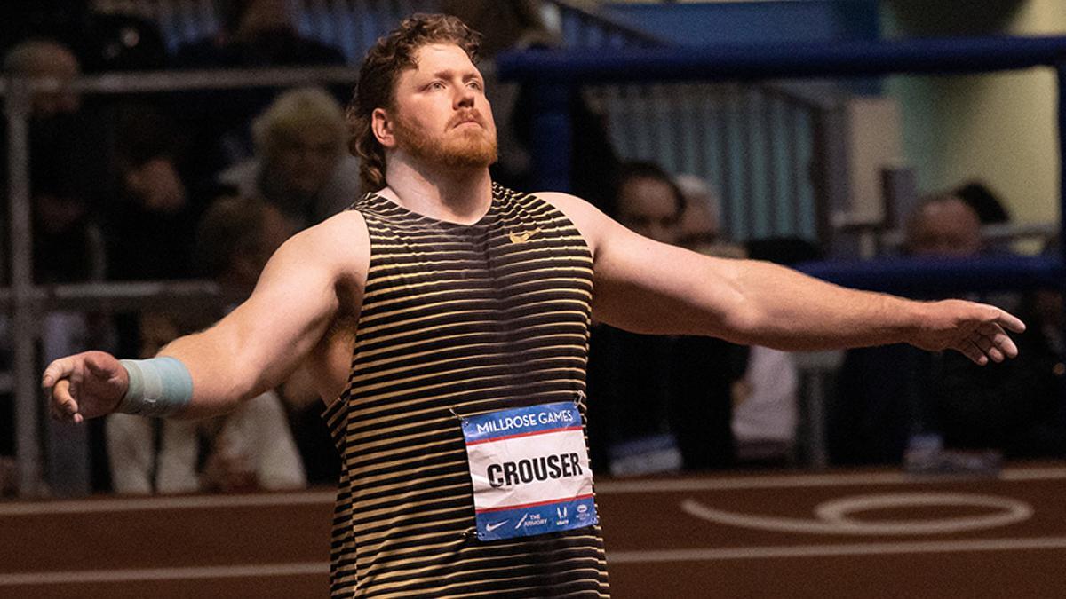 Ryan Crouser batió su récord mundial