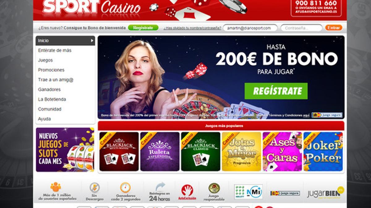 ¡Descubre Sport Casino! Vive la emoción de nuestros juegos de Slots, Bingo y Casino