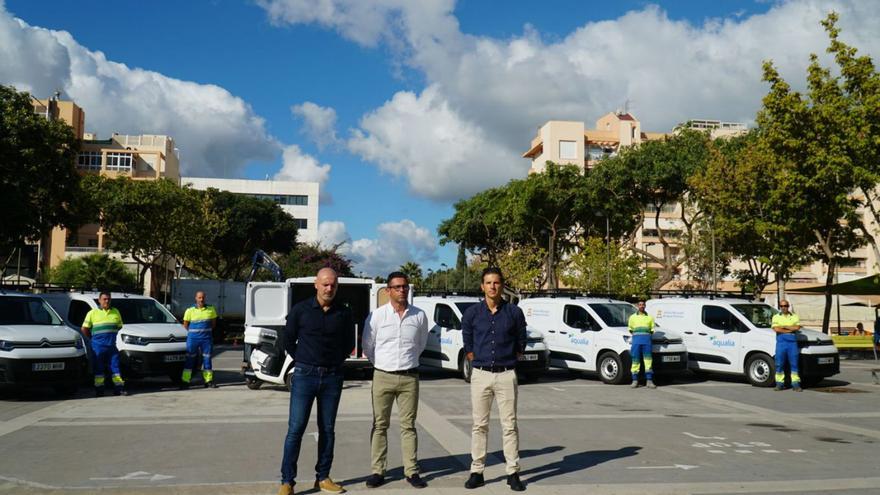 Cinco furgonetas eléctricas para el servicio de aguas de Vila