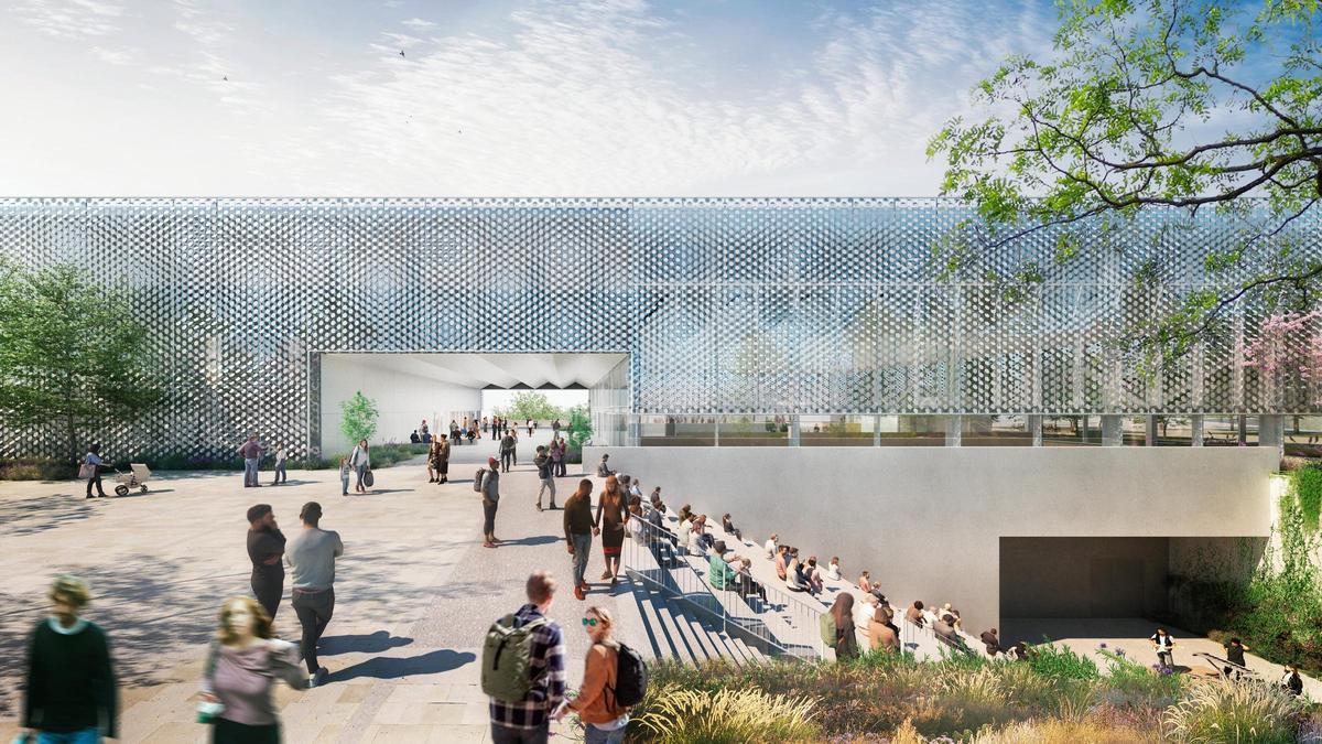 Así serán los exteriores del nuevo auditorio de Esplugues de Llobregat
