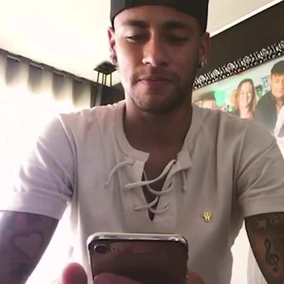 Carta de Neymar a Instagram en què assegura que estima Barcelona i Catalunya.