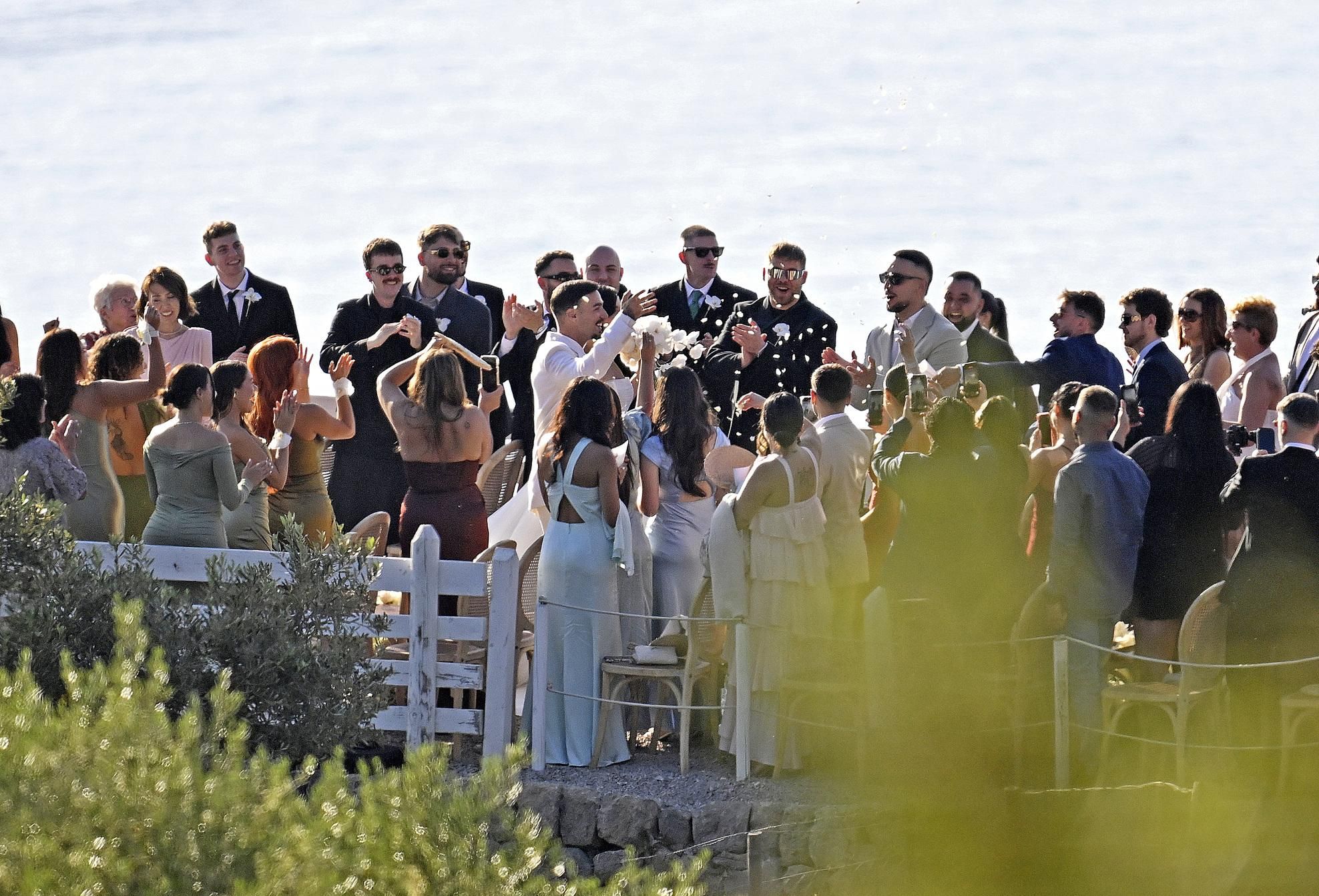 Rels B y Nicole Betancur se casan en Son Marroig (Mallorca)