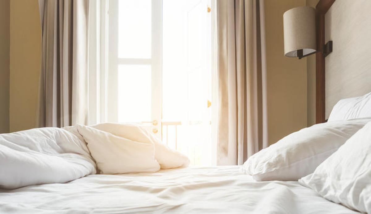 Es recomendable cambiar las sábanas una vez por semana.