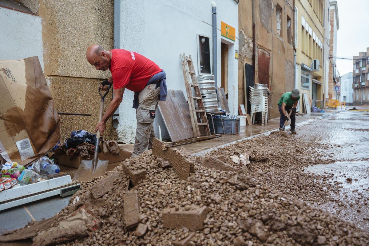 Destrosses provocades per la dana al Montsià