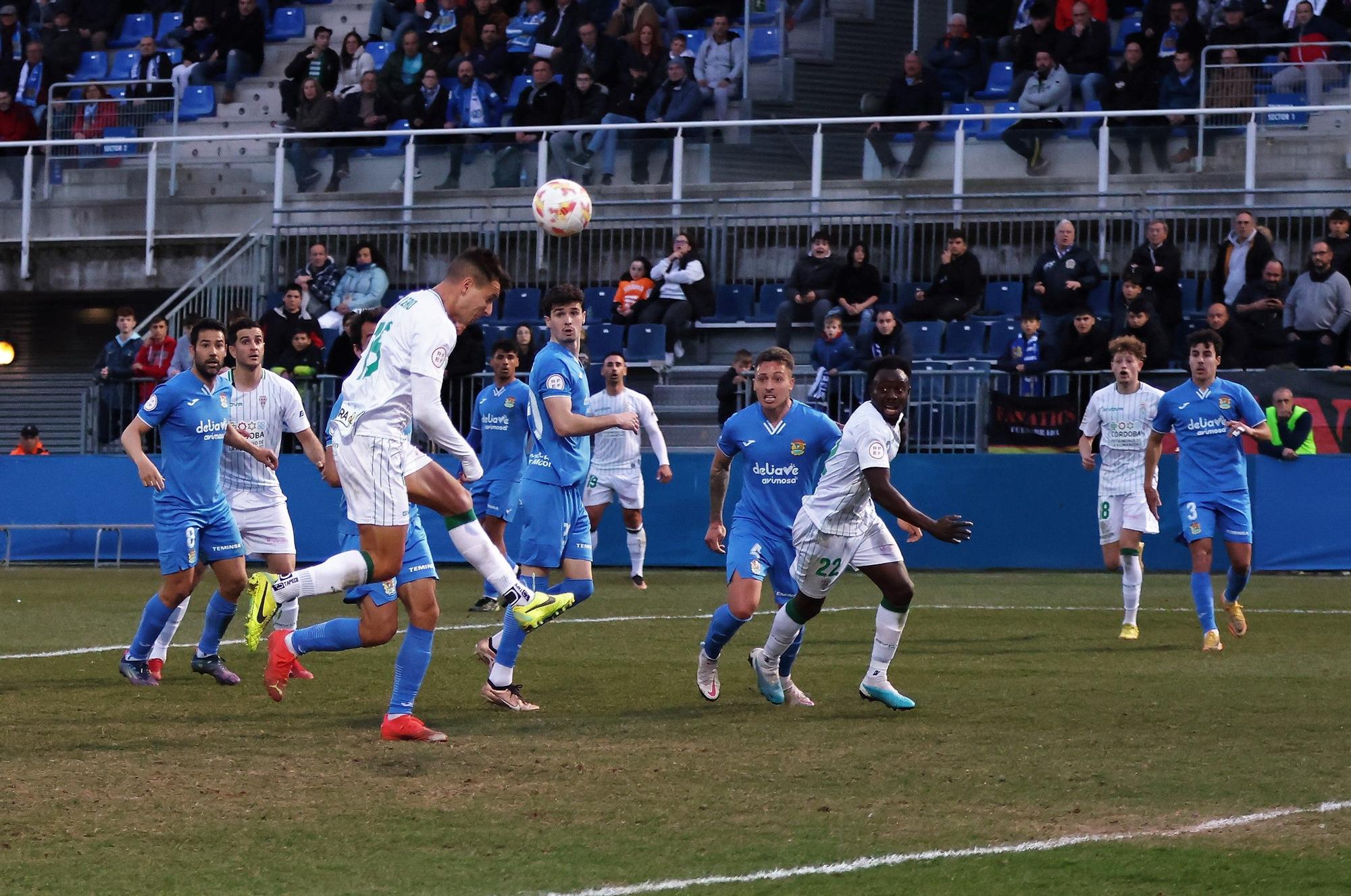 Las imágenes del Fuenlabrada - Córdoba CF en el estadio Fernando Torres