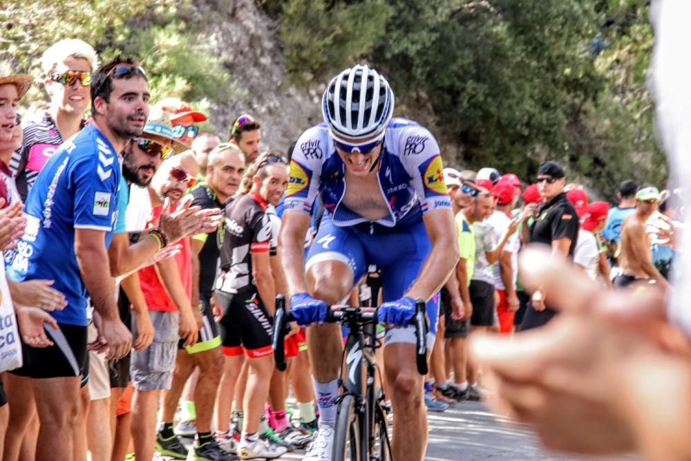 Xorret del Catí vibra con la llegada de La Vuelta