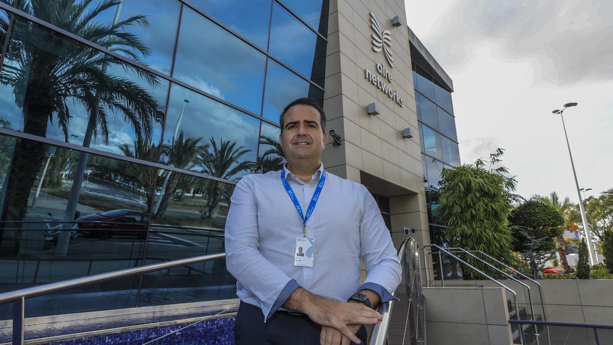 El CEO de la compañía Grupo Aire, Raúl Aledo.