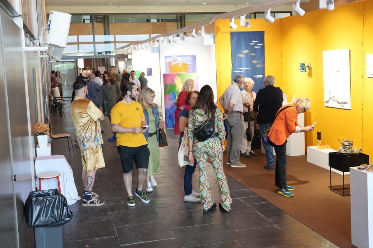 Las mejores imágenes de la inauguración de la Feria de Arte Contemporáneo MARTE en Castelló