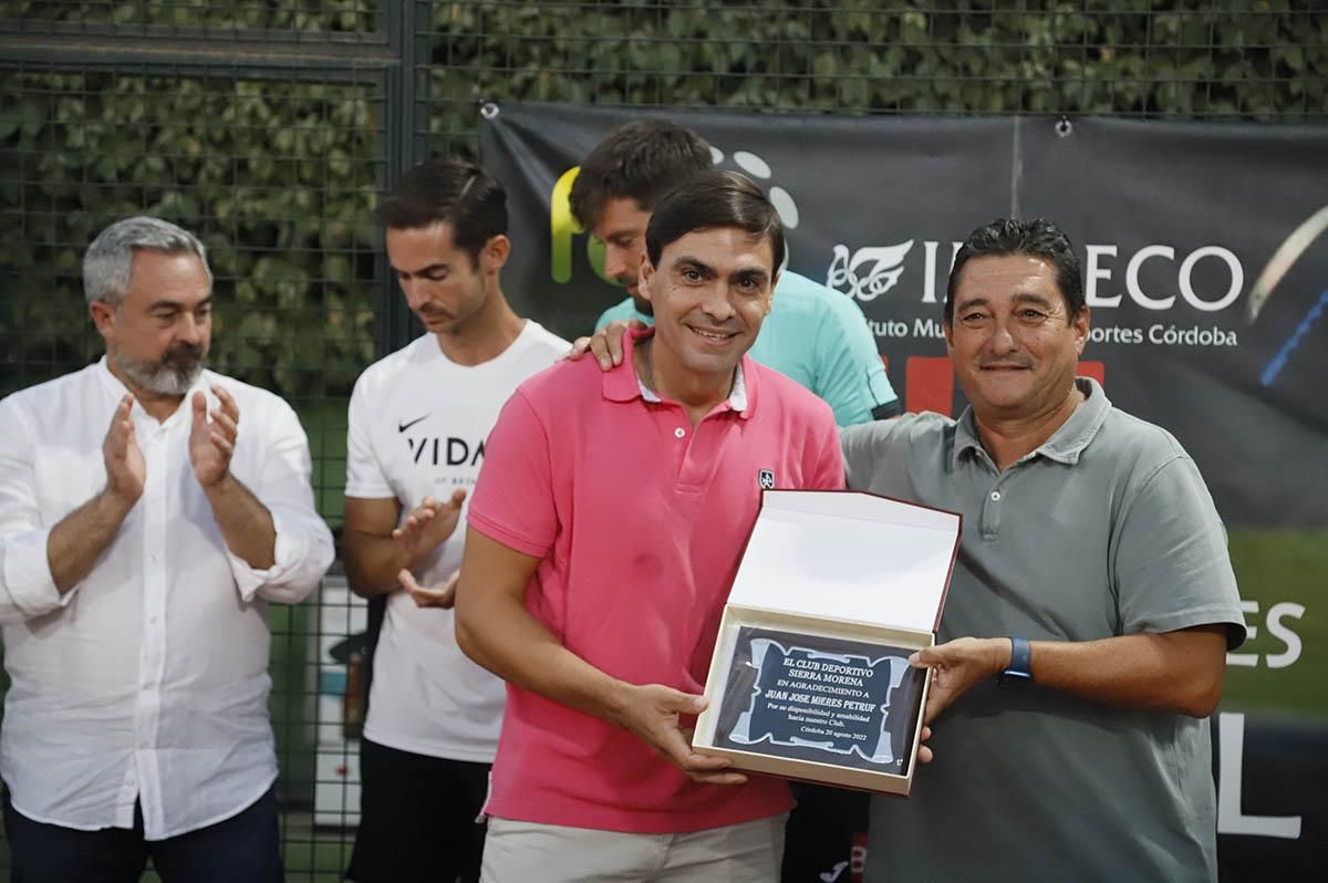 Final femenina de Los Internacionales de pádel de Córdoba