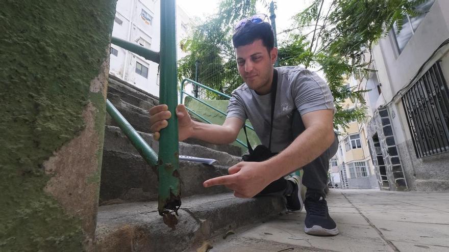"Nos sentimos abandonados": los vecinos de esta zona de Las Rehoyas reclaman mejoras