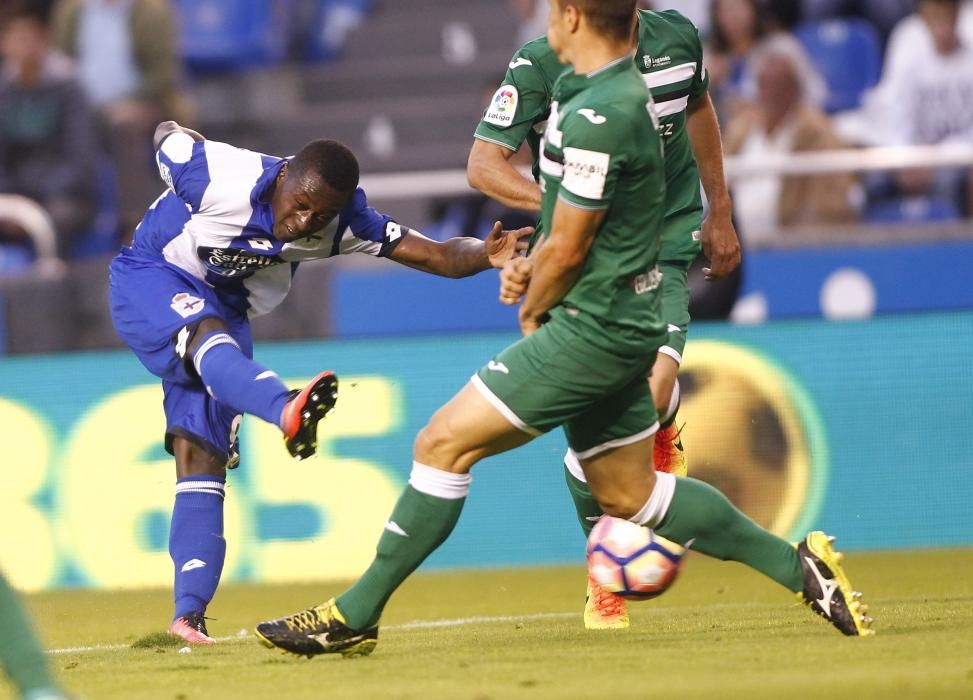 El Deportivo pierde ante el Leganés