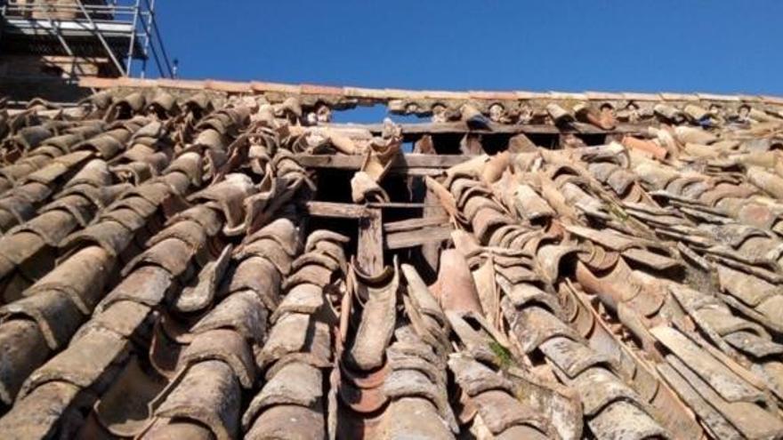 Urbanismo ultima el arreglo del tejado de la
iglesia de Campo Madre de Dios