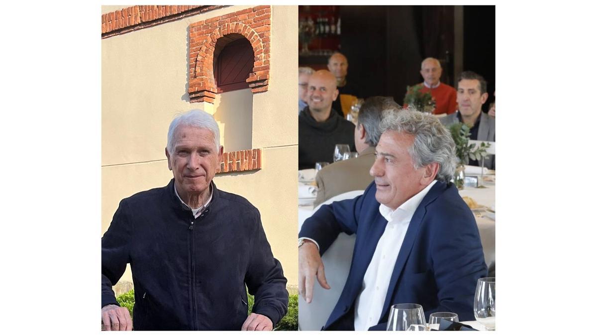 Alberto Fernández y Enrique Morán