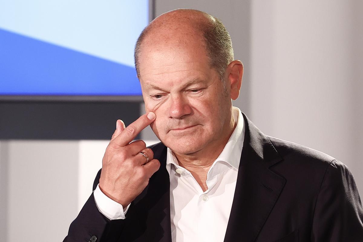 German Chancellor Scholz attends Award ceremony of the engagement competition