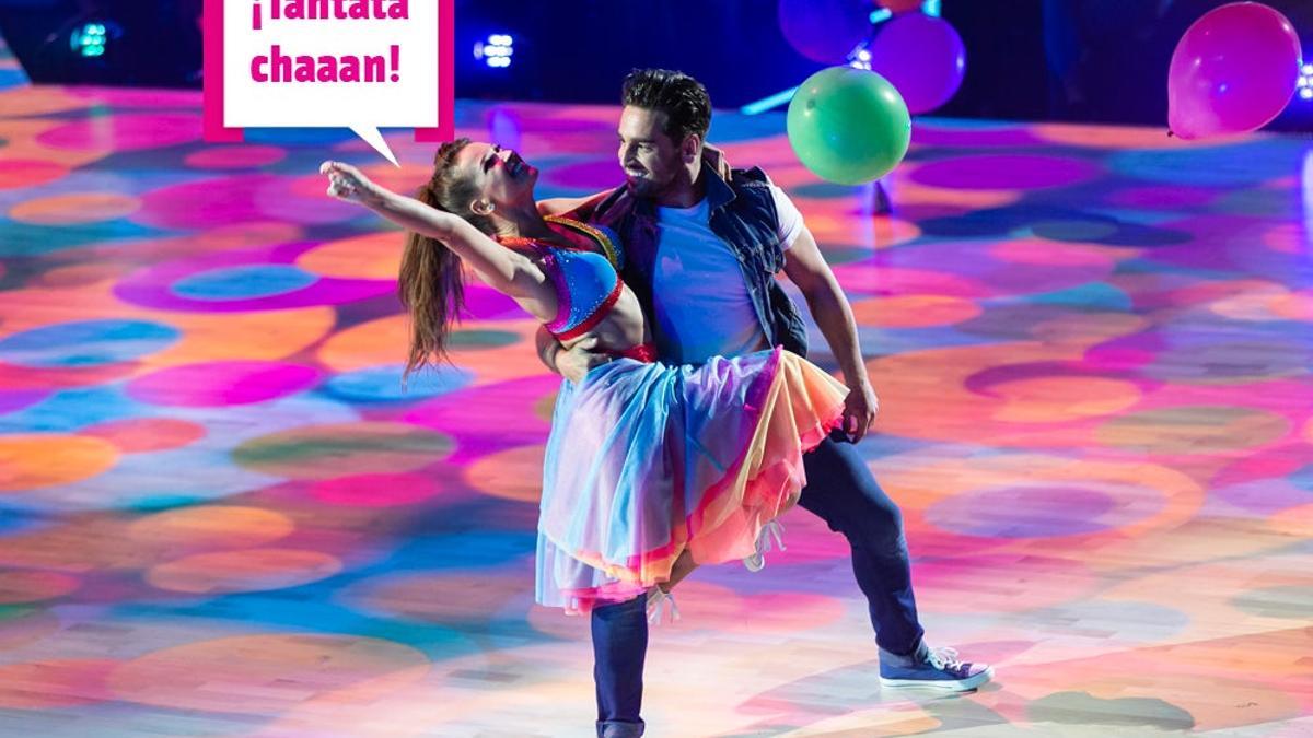 Final del baile de David Bustamante y Yana Olina