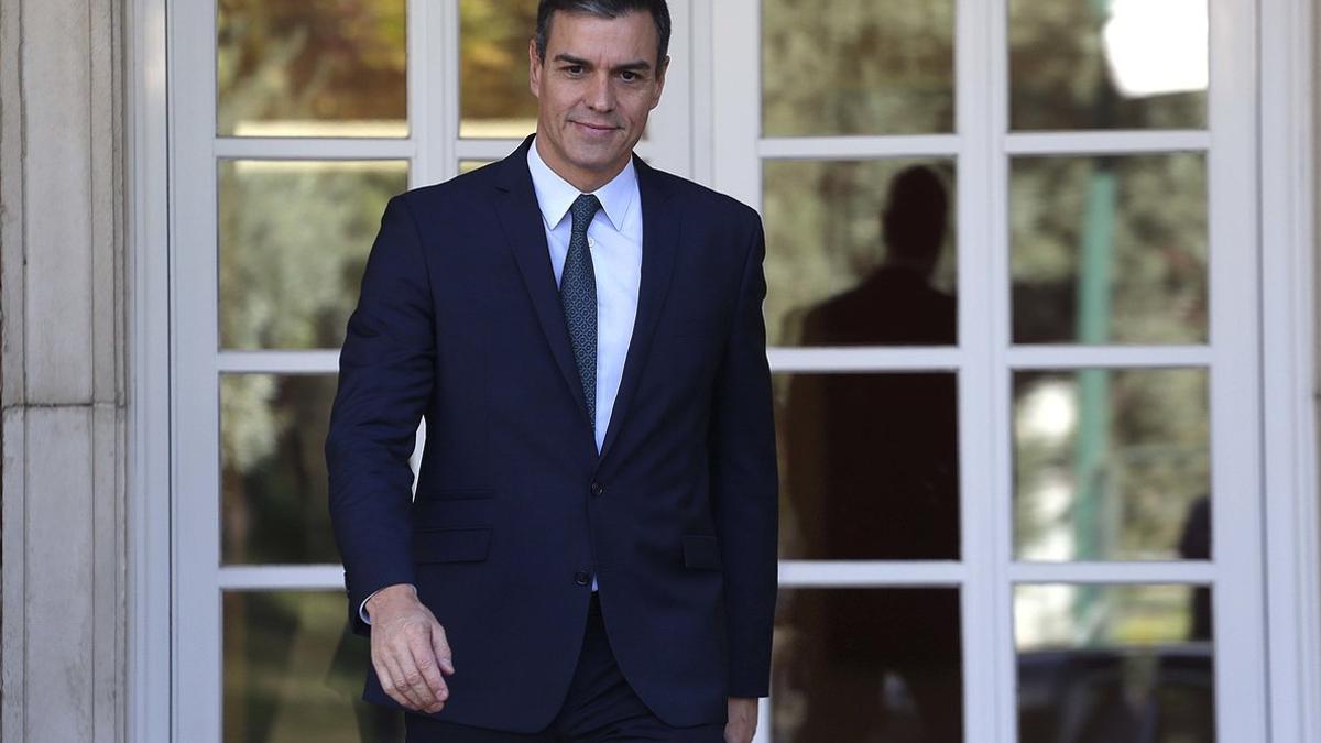 Pedro Sánchez, en la Moncloa, el pasado noviembre.