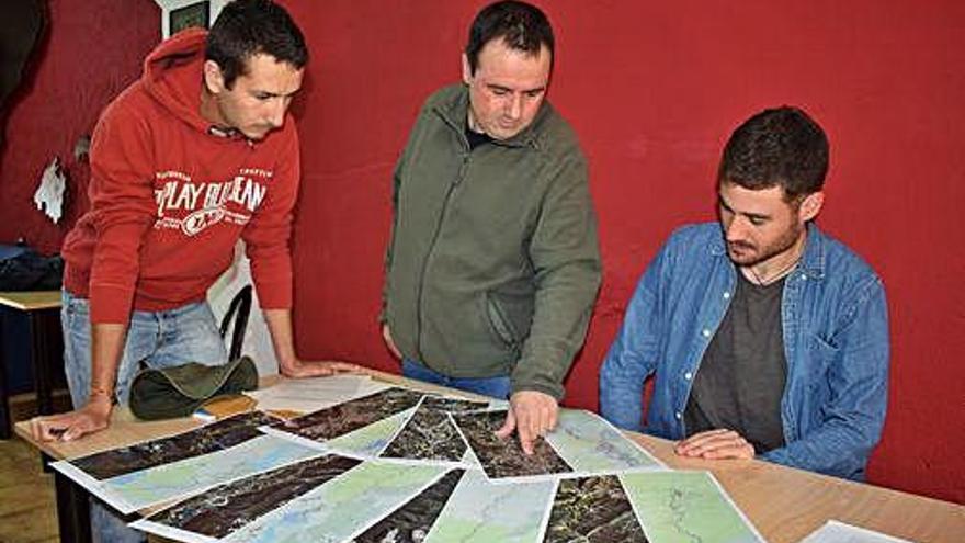 Ferran Canudas, Hèctor Aranda i Sergi Domingo, ahir