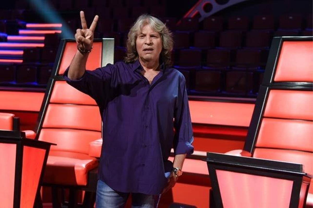 José Mercé, en la presentación de la cuarta temporada de 'La Voz'.