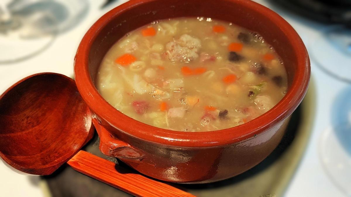 La olla aranesa del restaurante Windsor.