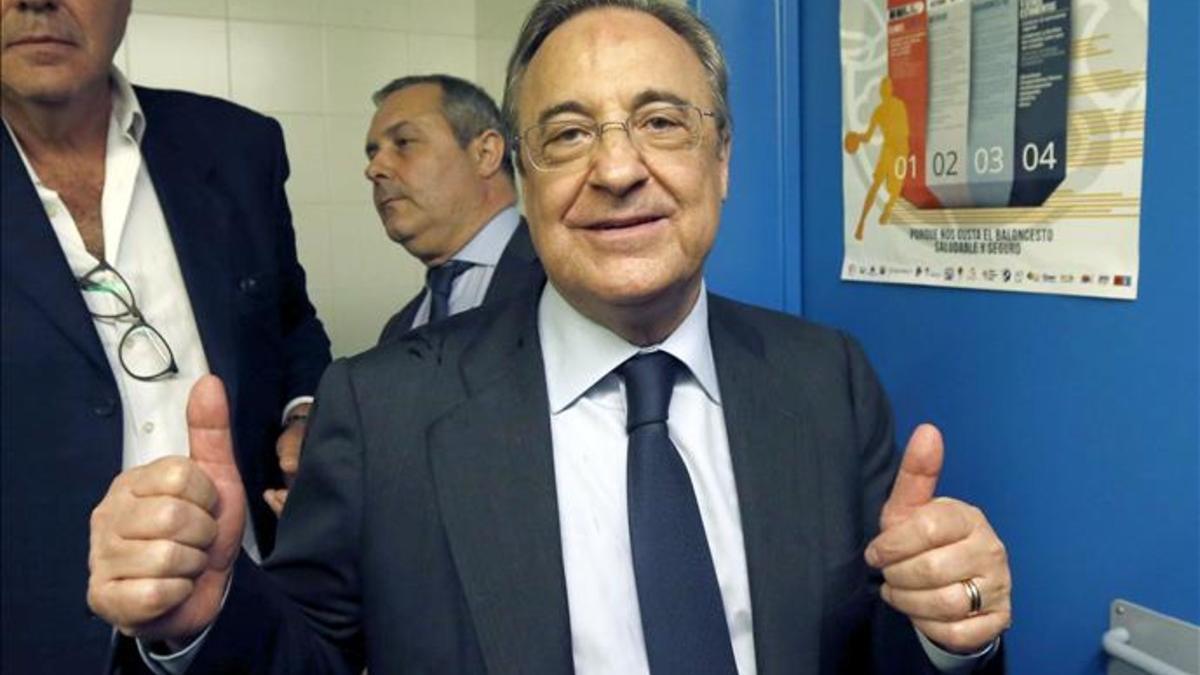 Florentino Pérez sólo ha podido celebrar ocho títulos